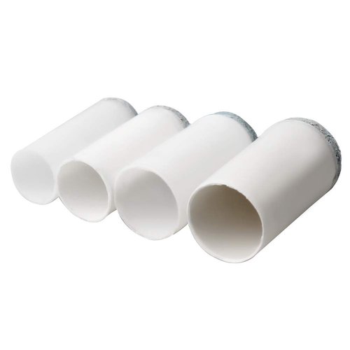 Pengxiaomei 40pcs Slip On Pool Cue Tips Replacement Billiard Cue Tips 4 Sizes Slip-On Cue Tip(9mm/10mm/12mm/13mm, Each Size 10pcs)