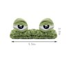 Nawjue 2PCS Face Wash Headband Hairband with Frog Plush Headband Soft Face Shower Bath Hair Bands for Women (Green)