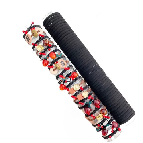 10PCS Mixed Color Pendants Headdress Hair Ties Bulk -Ponytail Fixed Headband Hair Accessorys Set-Pearl Hair Ties- Elastic Knot Hair Band for Women and Girls