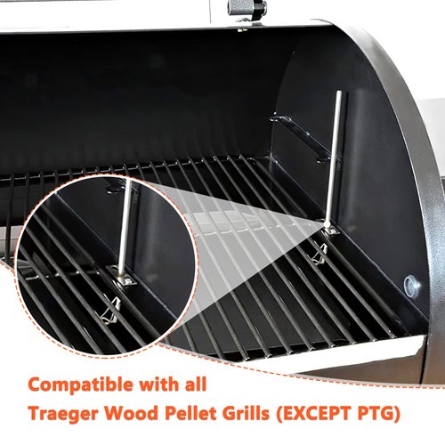 QuliMetal RTD Temperature Probe Sensor Grill Replacement Parts for Traeger Digital Thermostat, Replace for Traeger 7" RTD Temperature Sensor