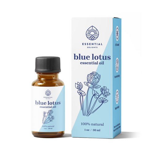 Blue Lotus Essential Oil - Premium Grade Essential Oil (1 oz.) | for Aromatherapy, Soaps, Lotions, & Candles | Vegan & Cruelty Free | Premium Packaging with Dropper