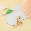 Yonchic 2-Piece Multiple Shapes Metal Hair Clips, Tulip Hair Claws for Thin/Medium Thick Hair, Elegant Daisy Barrettes Strong Hold Hair Clamps Non Slip Cute Hair Catch Clip Accessories