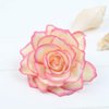 VEICOSTT Women Rose Flower Hair Clip Hair Accessories Flower Brooch Pin ZFJ11 (Retro)
