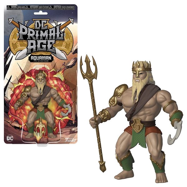 Funko DC Primal Age - Aquaman Collectible Figure, Multicolor