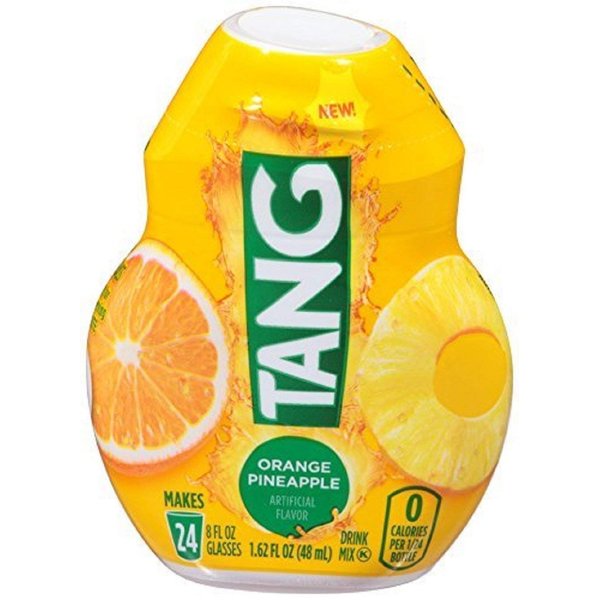 Tang, Liquid Drink Mix, 1.62oz Container (Pack of 4) (Choose Flavor) (Orange Pineapple)