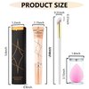 Air Cushion Foundation Beauty Wand Kit, Matte Concealer Foundation Liquid Cream, Cover Face Pores Spots Silky Moisturizing Breathable Foundation Stick, Long-lasting Waterproof Natural Face Makeup for Women -# 02