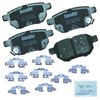Bendix Priority1 CFC1354 Ceramic Rear Brake Pads for Select Models Lexus CT200h, Pontiac Vibe, Scion tC, xB, Suzuki Swift, Toyota Corolla, Corolla iM, Matrix, Prius, Prius AWD-e, Prime, Yaris, Yaris