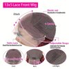 HENGROSE 99j Burgundy Lace Front Wigs Human Hair Pre Plucked with Baby Hair 13x5 Deep Wave Hd Lace Front Wigs Glueless Human Hair for Black Women 180 Density Wigs 22 Inch