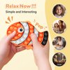 3 Pack Sensory Fidget Poppers Push Bubble Toy, Silicone Squeeze Autism Anxiety Stress Relief Educational Popping Toys for Kids Adults - Clown Fish, Whale, Turtle