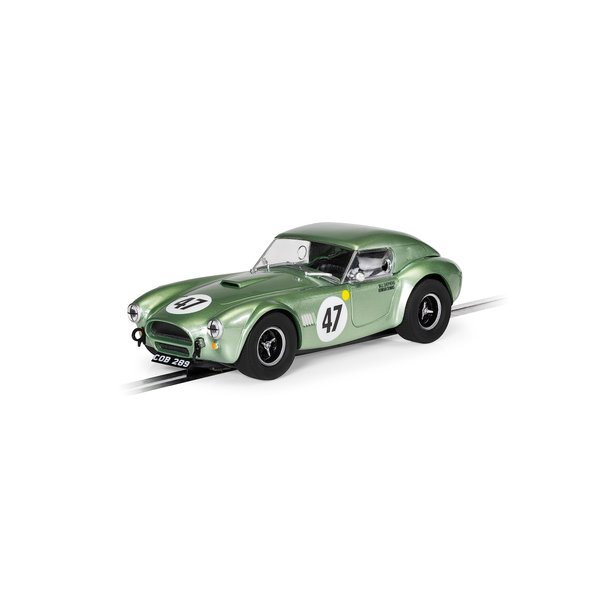 Scalextric 1963 AC Shelby Cobra 289 Bill Shepherd #47 COB289 1:32 Slot Race Car C4338