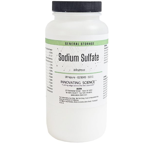 Innovating Science Ultrapure Sodium Sulfate, 500g | High-Purity Crystalline Powder for Laboratory & Biochemical Applications | Greater Than or Equal to 99.0% Purity | RNase & DNase Free