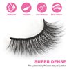 MAGEFY 24 Pairs Faux Mink Eyelashes, 4 Style Natural Fluffy False Eyelashes,Dramatic Reusable Fake Lashes Pack For Women