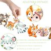 Woodland Animal Birthday Banner 2Pcs Woodland Creatures Banners Forest Animals Cutout Banners Woodland Birthday Party Decorations for kids Woodland Animal Themed Birthday Party Baby Shower Supplies