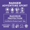Badger Mineral Sunscreen SPF 50 Zinc Oxide Sunscreen with 98% Organic Ingredients, Reef-Safe, Broad-Spectrum, Hypoallergenic, Water Resistant, Unscented Adventure Sport Sunscreen 2.9 fl oz (2 Pack)