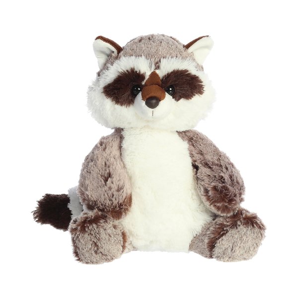 Aurora® Snuggly Sweet & Softer™ Rocky Raccoon™ Stuffed Animal - Comforting Companion - Imaginative Play - Gray 11.5 Inches