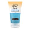 Neutrogena Deep Clean Invigorating Foaming Facial Scrub with Glycerin, Cooling & Exfoliating Gel Face Wash to Remove Dirt, Oil & Makeup, 4.2 fl. oz