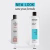 Nioxin System 3 Scalp + Hair Shampoo - Hair Thickening Shampoo For Damaged Hair with Light Thinning, 16.9 fl oz (Packaging May Vary)