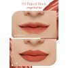 I'M MEME Lip Stain - Color Key Ring Velvet Tint - Gift, Highly-pigmented, Long Lasting, Travel-Friendly, Velvet Finish, 03 Baked Brick, 2.8 g