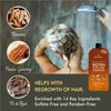 First Botany, Hair Regrowth and Anti Hair Loss Shampoo 16 fl oz, with DHT blockers- Daily Hydrating, Detoxifying, Volumizing Shampoo For Men and Women
