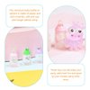 Kichvoe 30 Pcs Doll Bottle Set Miniature Mini Bottle Plastic Mini Milk Bottle Dollhouse Feeding Bottle Novelty Tiny Candy Jar for Baptism DIY Craft