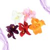 Artificial Flower Hair Clip Hawaiian Hibiscus Plumeria Hairpin Orchid Flower Headdress Bobby Pins Headwear for Woman Girl Lady 5pcs (Random Color)