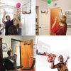 Shindel 6Pcs Mini Basketball, Small Basketball for Toddlers, Kids and Adults Basketball Party Favors Mini Toy Basketball with Pump Suitable for Pool, Indoors, Outdoors