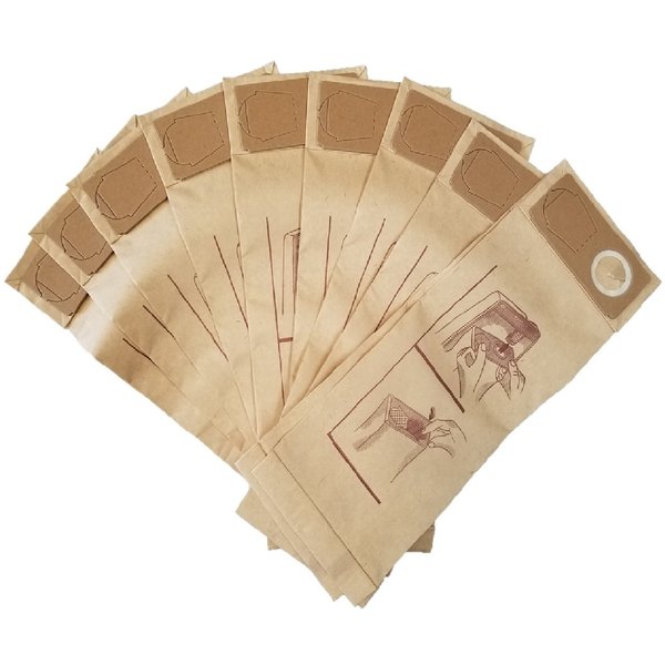 10 Pack- Lindhaus Healthcare Pro PH4 Vacuum Bags, also fits Lindhaus RX HEPA, CH Pro, Dynamic 300, 380, and 450.