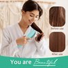Curl Defining Hair Brush, Wet Hair Brush for Women and Men, Detangler Hairbrush for Wet & Dry Hair, Styling Brush for Curly Hair, Shaping and Defining Curls for Long/Wavy/Damaged Hair, Green