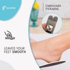 Professional Pedicure File Refills - Pack of 50 Foot File Replacement Pads - Black - Disposable Foot Files for Pedicures - Pedi Foot File Pads with Water Resistant Strong Adhesive (60 Grit)
