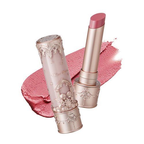 Flower Knows Little Angel Lip Mud Matte Lipstick,Super Soft & Ultra Silky Lip Stick,Long Lasting & Moisturizing Vegan Lip Makeup for Girls&Women,Velvety Finish,3.5g,1Count(C05 Choir)
