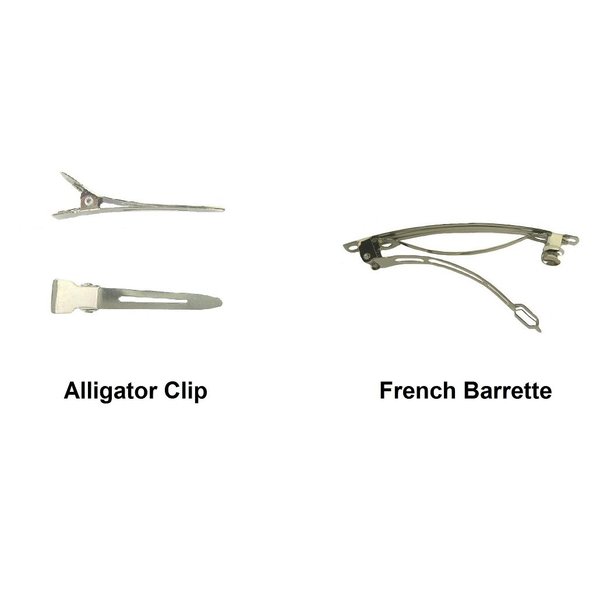 Navy Blue Chevron Suzie Q Korker Hair Bow