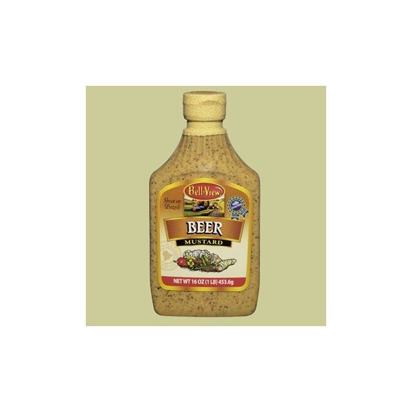 Bell-view Old Fashion Beer Mustard 16 Oz 3 Pack