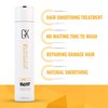 GK HAIR Global Keratin The Best (10.1 Fl Oz/300ml) Smoothing Keratin Hair Treatment - Professional Brazilian Complex Blowout Straightening For Silky Smooth & Frizz Free Hair