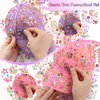 Christmas Gifts for Girls Decorate Your Own Baseball Cap with 12 Sheets Unicorn Gem Stickers, Fun Arts and Crafts Kit for Kids Age 4-12, 2PCS DIY Baseball Cap Birthday Gifts for Girls 4 5 6 7 8 9 10