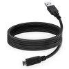 BoxWave Cable Compatible with CANVIART Canvia Smart Digital Canvas Display and Frame - DirectSync - USB 3.0 A to USB 3.1 Type C, USB C Charge and Sync Cable - 6ft - Black