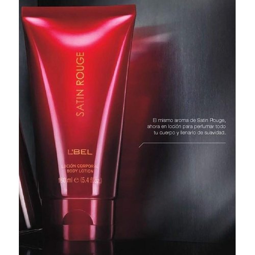 Satin Rouge Scented Body Lotion by L'Bel 5.4 oz. (Loción Corportal)