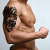 PADOUN Animal Temporary Tattoos, 15-Sheet Black Tiger Lion Wolf Totem Adult Tattoos Temporary, Fake Tattoos Men