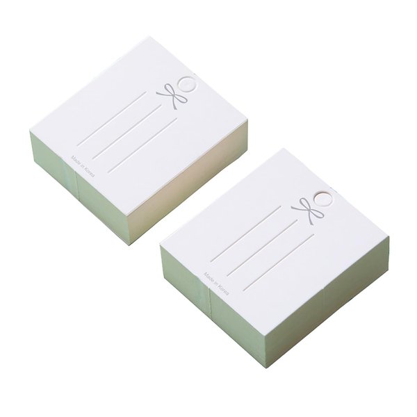 Doromy 200 Pcs Kraft Paper Hair Clip Display Cards Hair Barrettes Display Holder Jewelry Hair Bow Holder Cards 6.3X7.3cm for Hair Accessories Displaying Organizing Packaging
