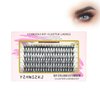 Lash clusters, DIY false eyelashes 120 PCS Individual Lashes, 30D 10-16MM MIX Eyelash Extension Kit, D Curl False Eyelashes At Home