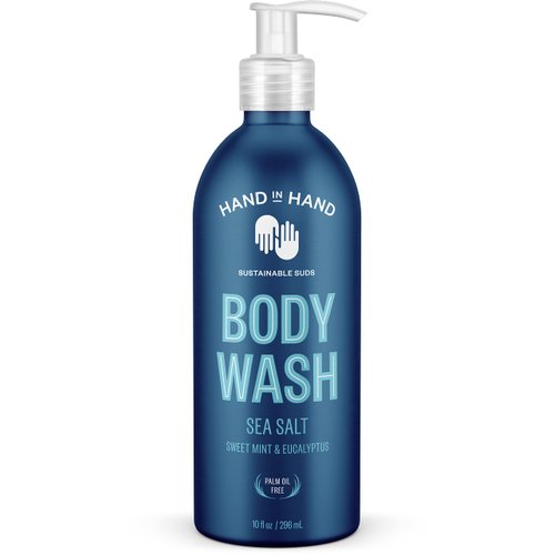 Hand in Hand, Body Wash Sea Salt, 10 Fl Oz