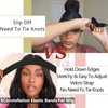 XConstellation Elastic Bands For Wig Band For Edges 2 Pcs Lace Melting Band For Wigs Elastic Band For Lace Frontal Melt Adjustable Magic Buckle Edge Wrap To Lay Edges Keeping Wig Grip Wig Accessories