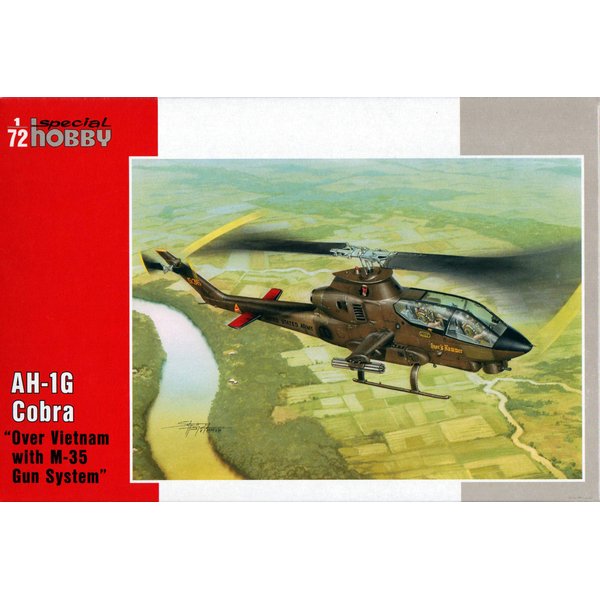 Unbekannt Special Hobby SH72076 – Model Kit Ah-1g Cobraover Vietnam with M Gunsy