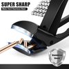 Angled Head Nail Clippers for Men Women - Toenail Clippers for Seniors Thick Nails with Catcher, Mess Free Wide Jaw Sharp Blade Nail Cutter Birthday Gifts for Men Women Friends
