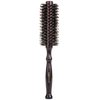 Boar Bristle Round Styling Hair Brush - 1.75 Inch Diameter - Blow Dryer & Curling Roll Boar + Nylon Hairbrush with Natural Wooden Handle for Women and Men - Blow Drying to Style, Curl, and Dry Hair