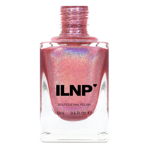 ILNP Kiss And Tell - Vivid Pink Ultra Holographic Nail Polish