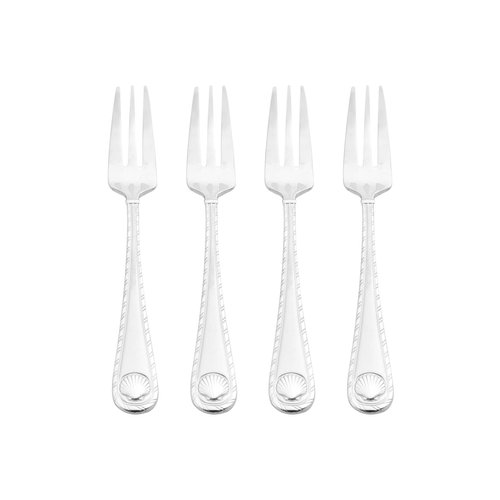 Towle Living Antigua Frost Cocktail Forks, Set Of 4, Stainless Steel