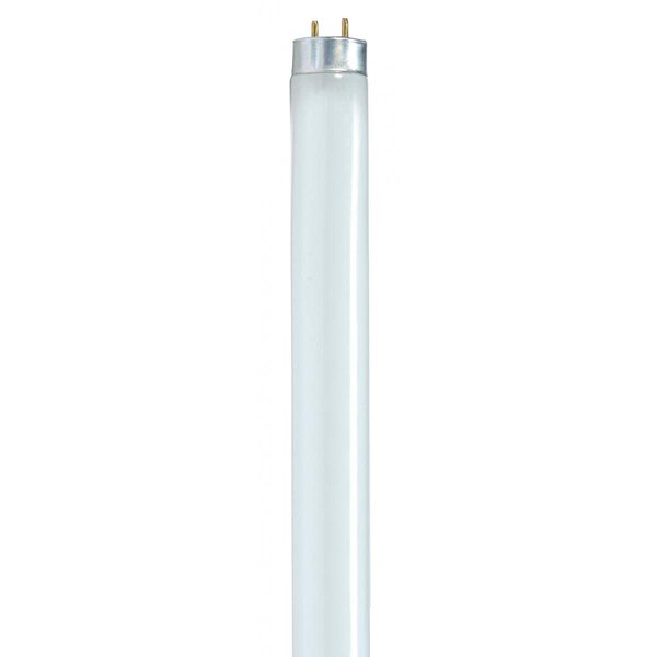 Satco S8404 24-Inch 3000K 17-Watt Medium Bi Pin T8 Instant/Rapid Start Energy Saving Lamp, Warm White