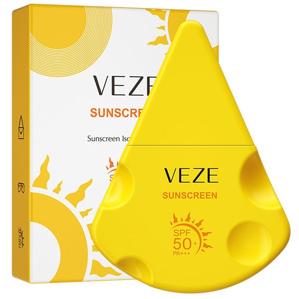 VENZEN Avocado Butter Cheese Sunscreen Isolation Light SPF50+ PA+++ UVA/UVB Moisturizing Protects From Sunburn 30g / 1.06fl.oz