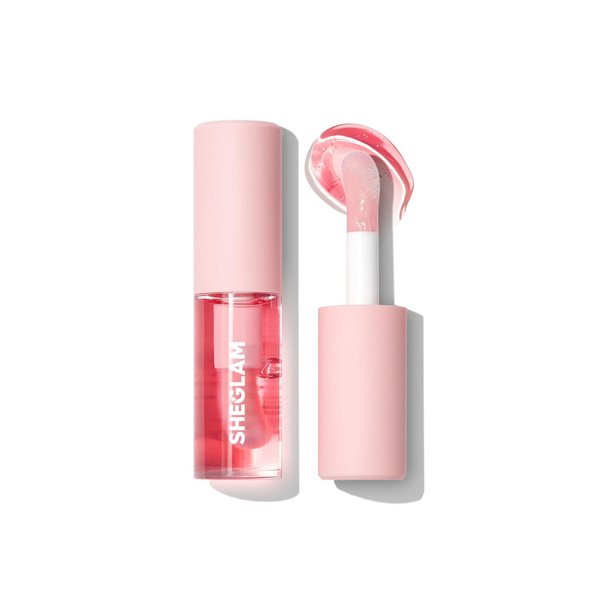 SHEGLAM Jelly Wow Hydrating Non-Sticky Lip Oil Moisturizing Plumping Lip Gloss - Berry Involved