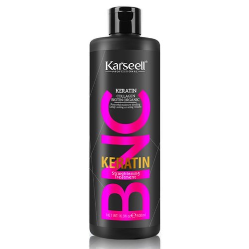 Karseell Brazilian Keratin Treatment Complex Blowout Collagen BIotin Organic Care 16.9 fl oz 500ml Hair Straightening Conditioner